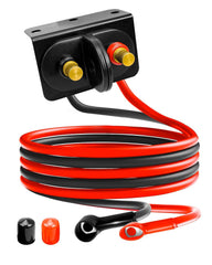 GMURA Battery Jump Post Kit cables with pure copper cores for reliable power bridging.