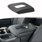 GNATIN center console armrest cover on jump-seat Silverado/Sierra shows custom fit and protection.