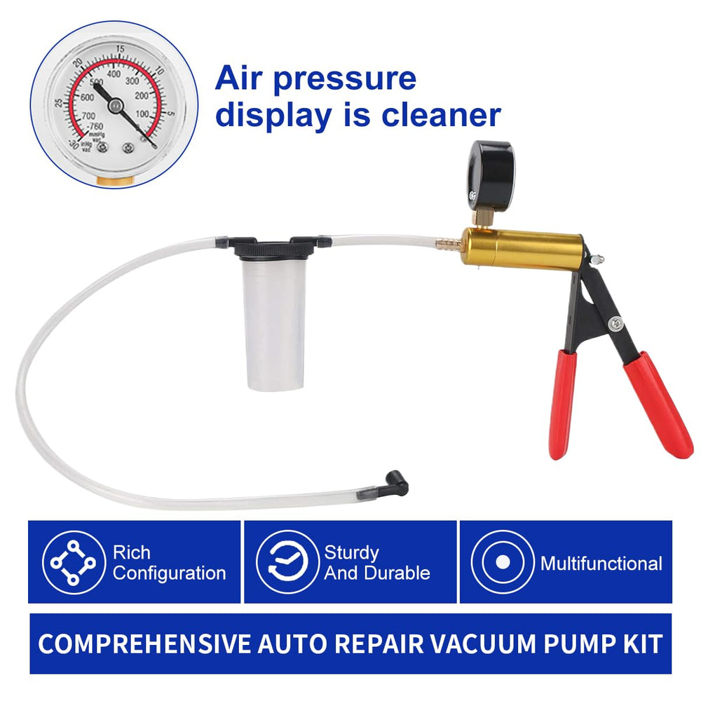 Gnhydxfe bleeder adapters set ready to fit most vehicles' hydraulic systems.