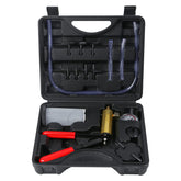 Gnhydxfe brake bleeder kit assembly shows universal compatibility for quick one-person brake bleeding.