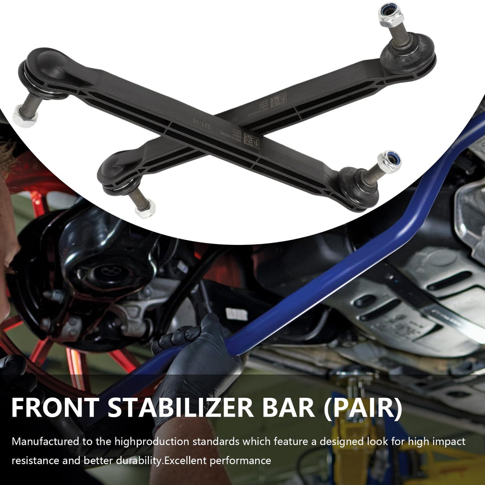 GNXFixt Sway Bar Links close-up highlights rugged joints for smooth steering.