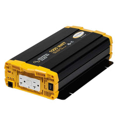 Go Power 1000W inverter dual GFCI outlets enable safe multi-device use.