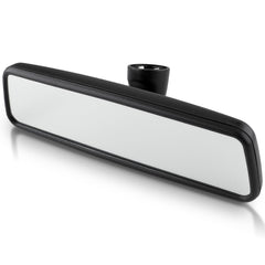 GoaMotors black interior rear view mirror with clear glass for VW interiors, enhancing visibility
