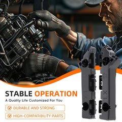 GoaMotors bumper bracket durability with sturdy metal construction for longevity.