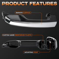 GoaMotors installation-ready exterior door handle close-up