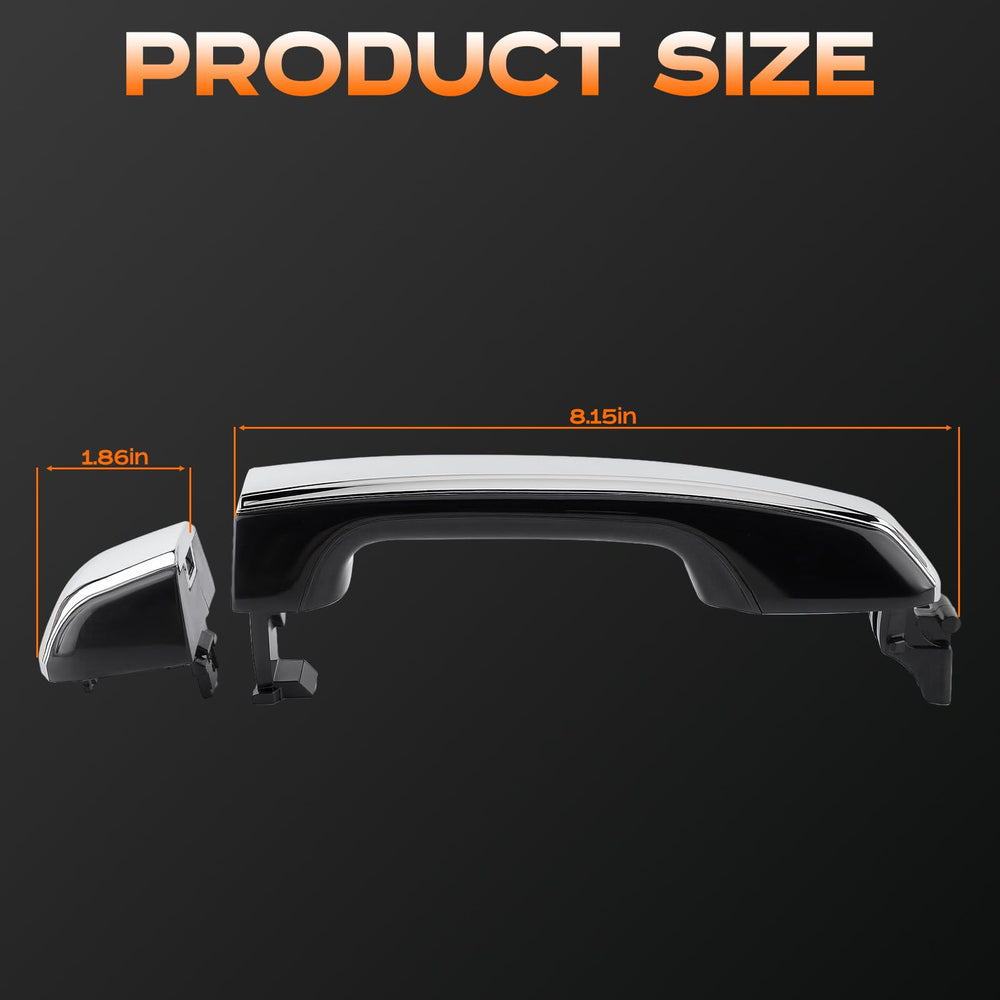 GoaMotors mounting holes alignment on exterior door handle for fit