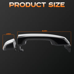 GoaMotors mounting holes alignment on exterior door handle for fit