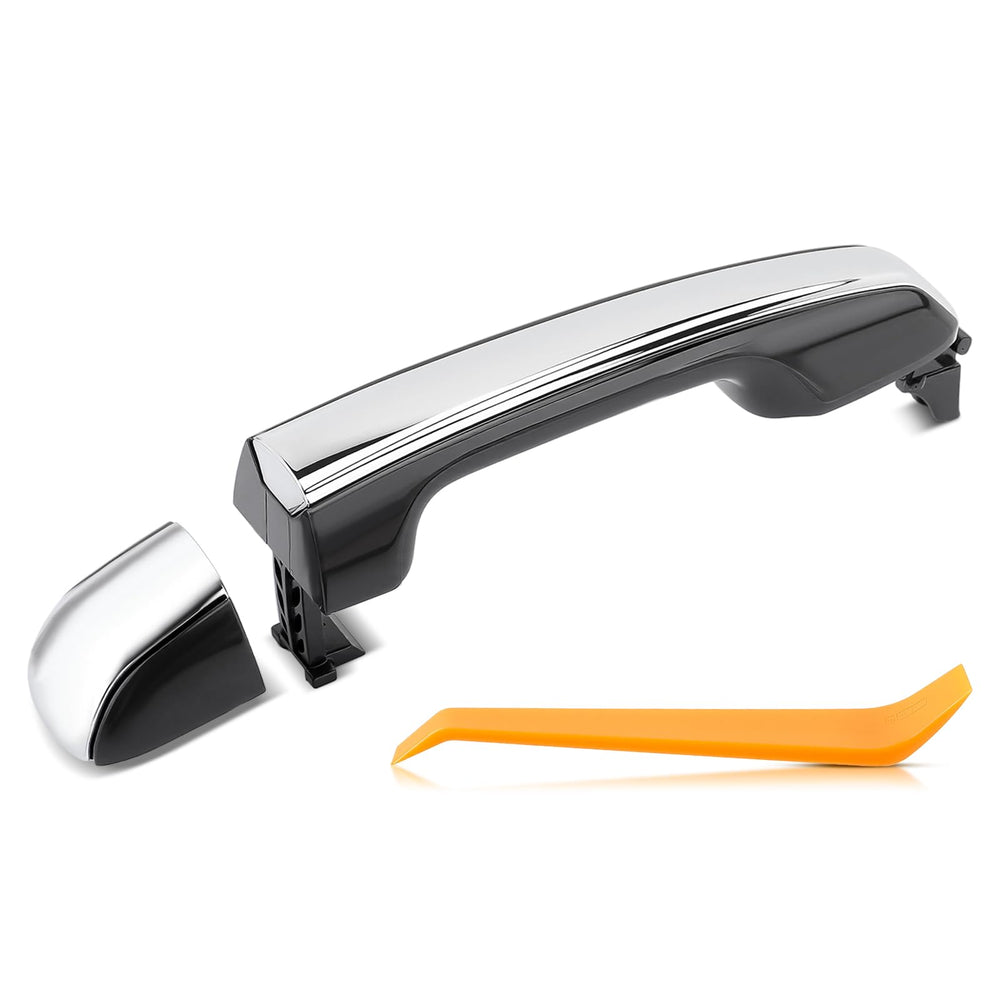 GoaMotors exterior door handle GX460 left side close-up with durable finish