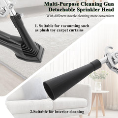 GOCCIDA car interior cleaning brush for tight spot scrubbing