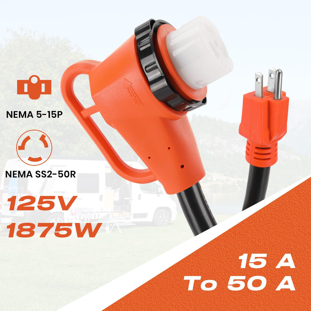 Gociean rugged 10/3 STW gauge cord for outdoor RV use