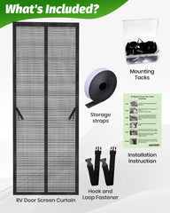 Gociean pet-friendly mesh stays airy while blocking pests