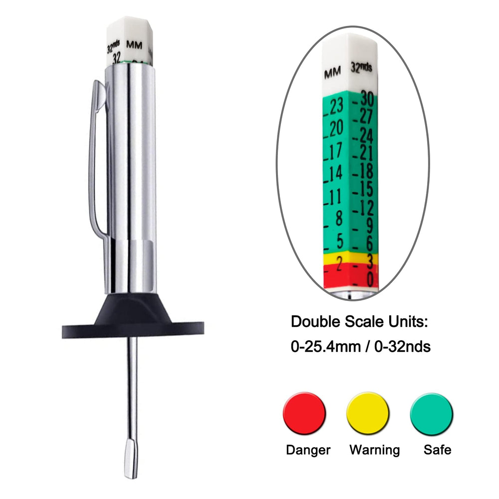 Godeson 88702 measures 0 to 1 inch in 1/32-inch steps