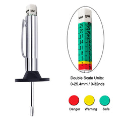 Godeson 88702 measures 0 to 1 inch in 1/32-inch steps