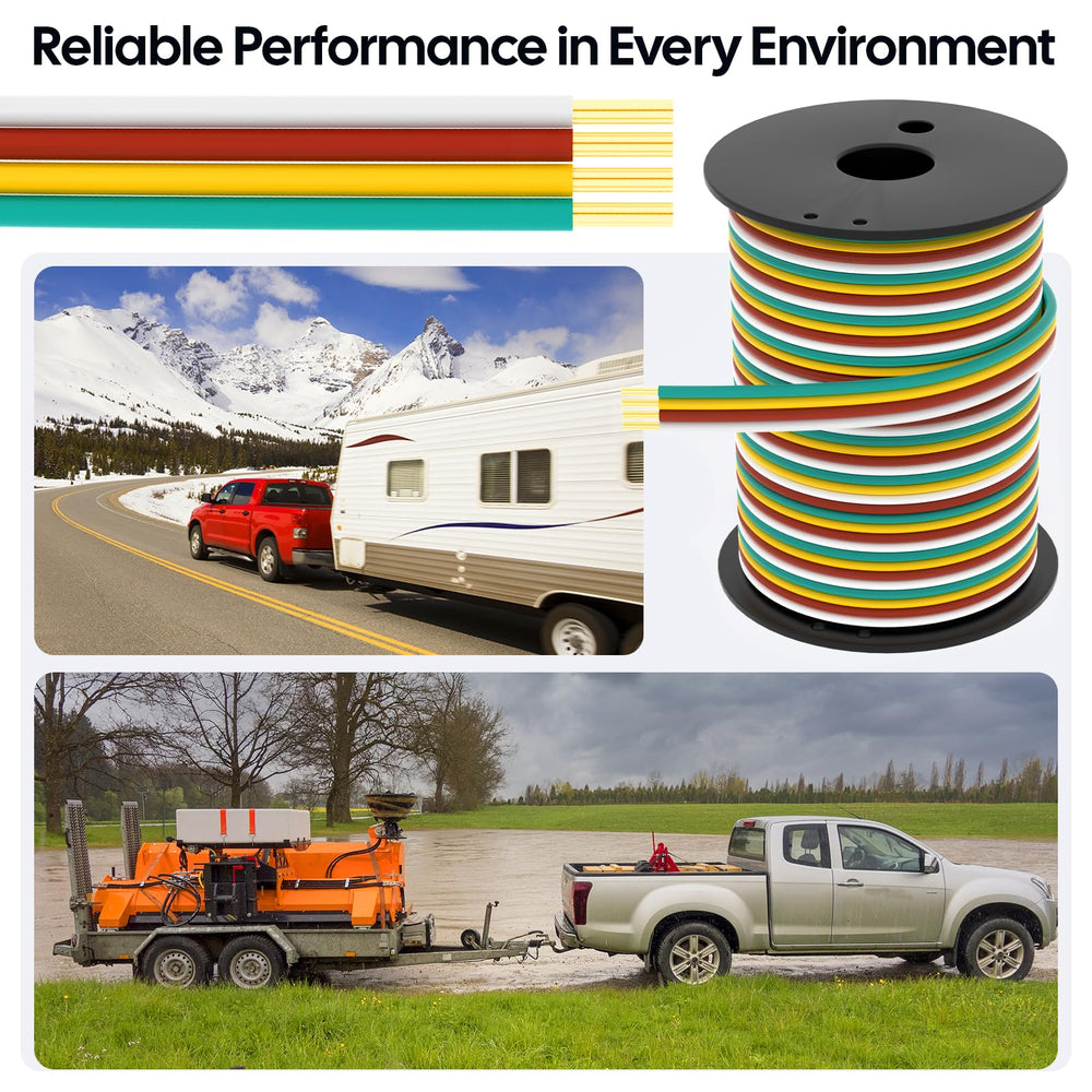 GOFOWRK universal trailer use for boat trailers, RVs, and campers