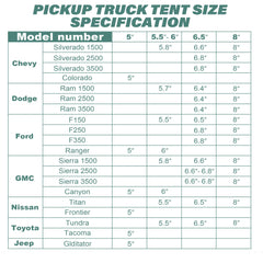 GoHimal pickup-truck-tent quick-assembly with clear instructions
