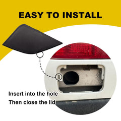 Goholy easy-install tow hook cap simplifies replacement with a click.
