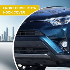 Goholy pair of tow hook covers provides complete front bumper upgrade.