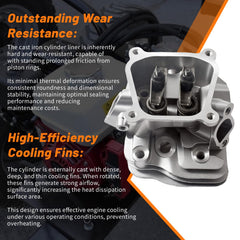 GOIRTUTSS valve and rocker assembly with parts kit for smoother engine operation.
