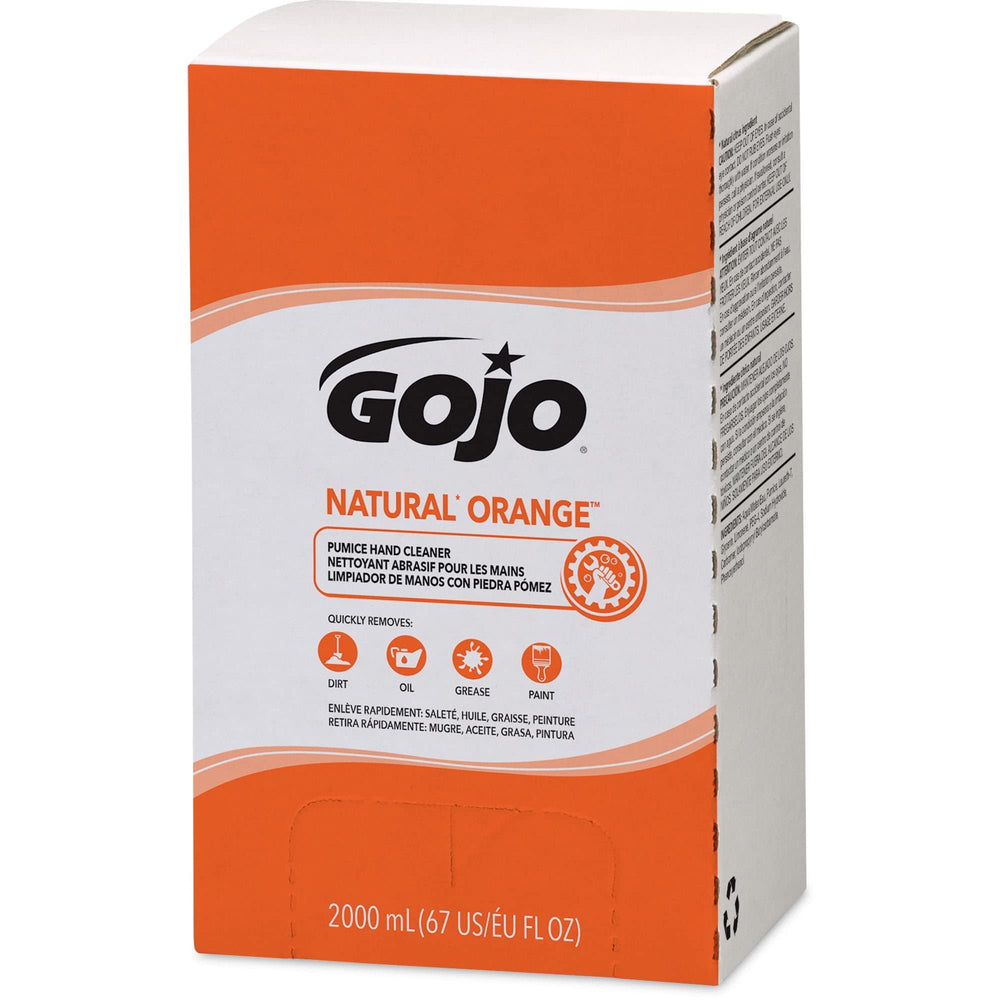 GOJO sanitary-sealed refill protecting cleanliness between uses.