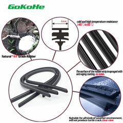 GoKoHe blade frame with steel insert for extra rigidity