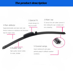 GoKoHe natural rubber squeegee provides smear-free performance in extreme temperatures.