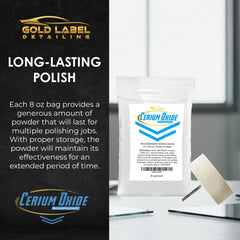 Gold Label Detailing felt wheel bob attached for streak free polishing