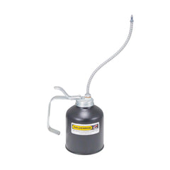 Goldenrod pump oiler with flex spout delivers precise oiling for hard-to-reach fittings.