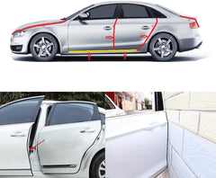 Flexible rubber profile of GoldWheel edge trim hugging curves