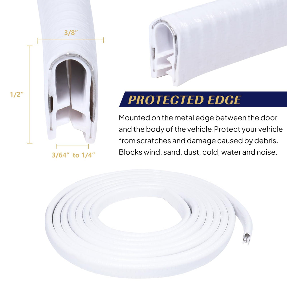 GoldWheel steel clip detail reinforcing edge trim grip