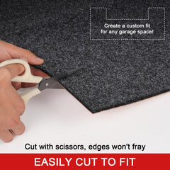 Golener mat suitable for indoor and outdoor garage and driveway protection