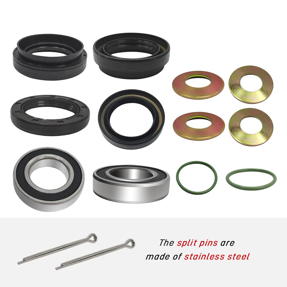 GOLKNHA seals and stainless pins ensure a secure wheel fit.