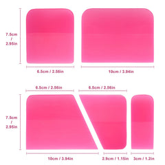 Gomake PPF Squeegee Kit home use for wallpaper and glass cleaning