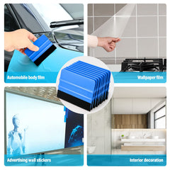 Gomake squeegee supports wet and dry application on multiple surfaces