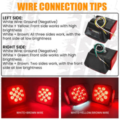 Gonice reflective strips included for enhanced roadside visibility