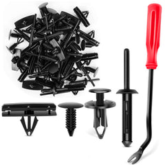 GOOACC 121-piece fender flare rocker clip set for Jeep Wrangler with versatile compatibility