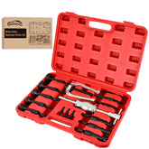 GOOACC 16pcs blind-hole bearing puller kit with slide hammer for tough removals