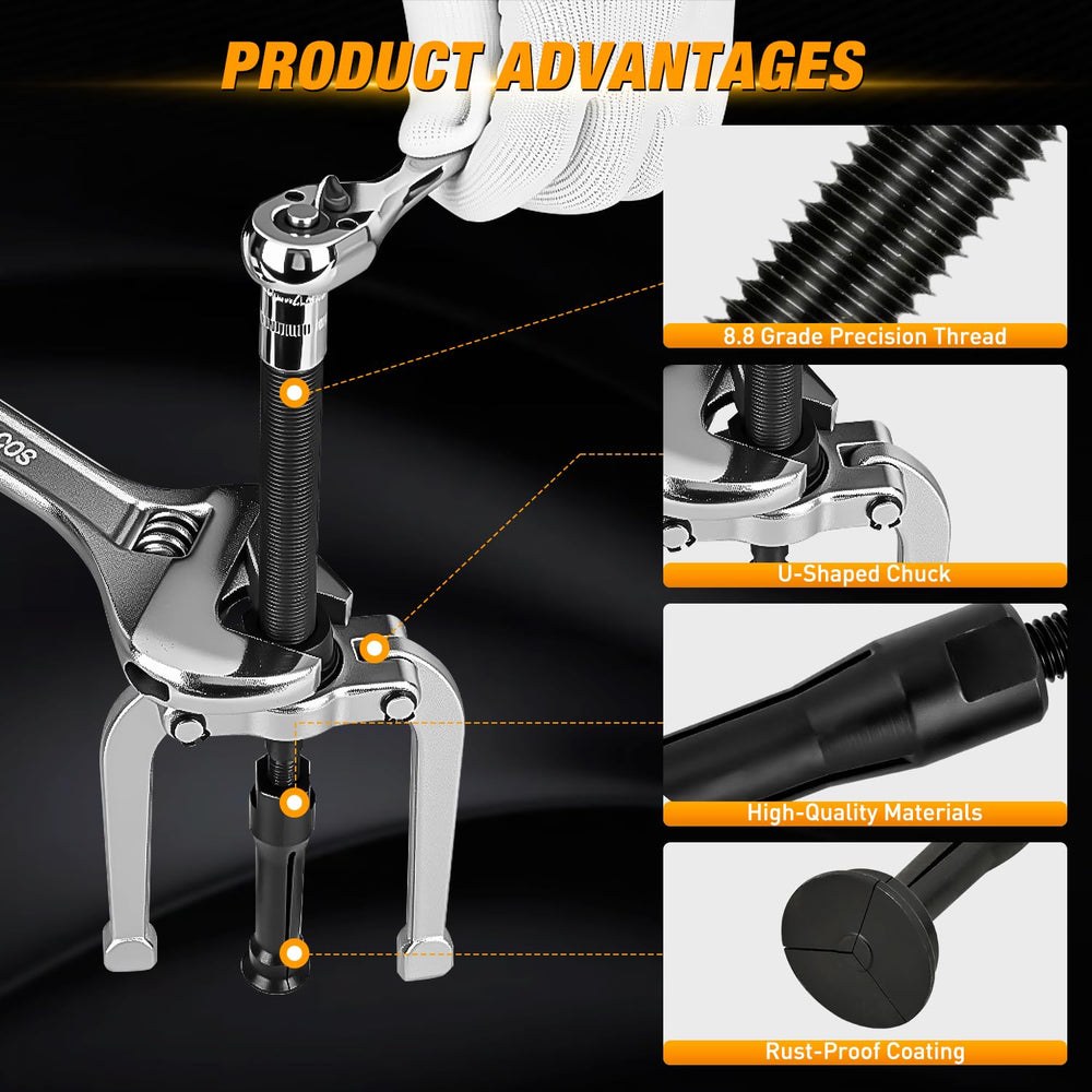 GOOACC split collets 6-13mm for selecting the right fit on diverse parts
