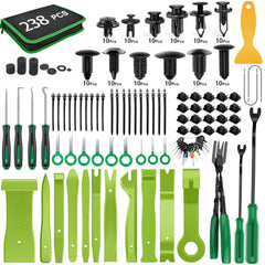 GOOACC 238pcs trim removal tool set for versatile car panel work
