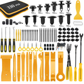 GOOACC 330Pcs trim removal kit with versatile tools for car panel upgrades