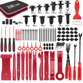 GOOACC 330Pcs trim removal tool kit for auto panels and fasteners