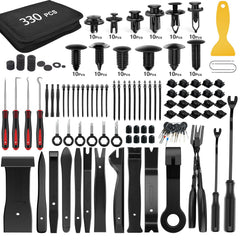 GOOACC 330Pcs trim removal kit for car panels.