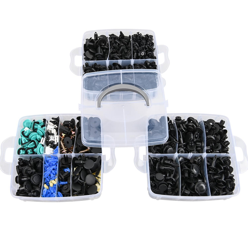 GOOACC 900Pcs compatibility guide supports selecting suitable clips for your vehicle.