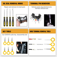 GOOACC adhesive cable clips and ties help tidy wiring after removal
