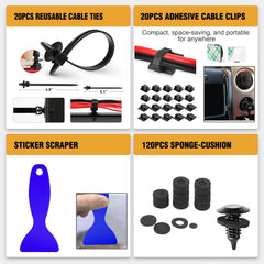 GOOACC car retainer clips for secure fasteners during panel work.