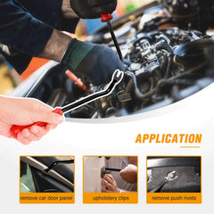 Easy access removal tools help detach panels without damage