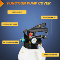 GOOACC fluid-pump gauge monitor keeps pressure insight during extraction and dispensing.
