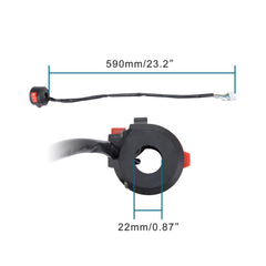 GOOFIT nine-wire starter switch provides robust electrical connections.