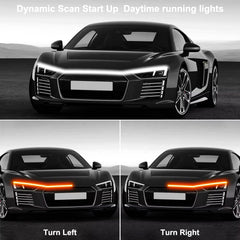 Goodream hood light with turn signals adds amber indicators for safer signaling.