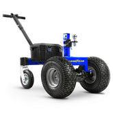 Goodyear electric dolly front view enables precise trailer positioning.