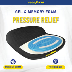 Goodyear machine-washable cover seat cushion keeps it fresh after daily use
